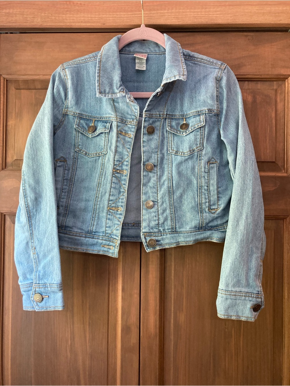 Canyon River Blues Light Blue Button-up Denim Jacket Medium